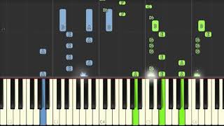 Gravity Falls Opening Theme/Weirdmageddon [Piano Tutorial]
