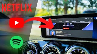 Watch YOUTUBE or NETFLIX in your Car!