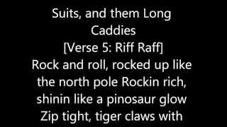 R.I.P. Remix - Lyrics On Screen - Young Jeezy, YG, Kendrick Lamar, Chris Brown, and Riff Raff