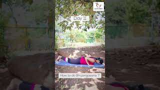 Bhujangasana | भुजंगासन | Yoga by Sayali Mali | Shorts