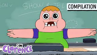 Silly and Funny Clarence Episodes | Mega Compilation | Clarence | Cartoon Network