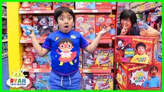 Daddy Hides Ryan's Toys all around Smyths Toys Store!!!!