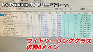 【ミニッツレース】2023-3-11 プロ模型土曜deナイトレース　ワイドツーリングクラス決勝Bメイン