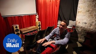 Bristol video rental shops transforms into tiny mini cinema - Daily Mail