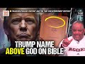 Sick And Demented! Trump Sells Bible With His 'Name Above God' 😳 | Roland Martin