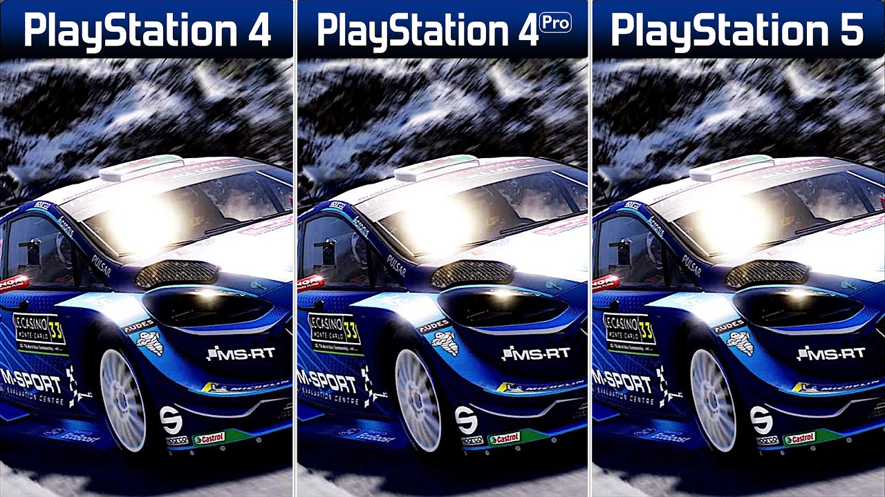 WRC Generations - PS4 / PS4 Pro / PS5 - Graphics & FPS & Power ...