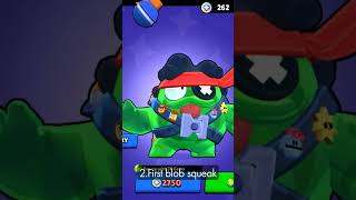 Top 5 best squeak skin in brawl stars.Do you agree?#brawlstars