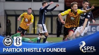 Late drama at Firhill as Dundee hold Thistle