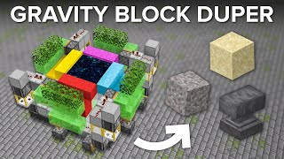 Minecraft Any Gravity Block Duper - 72k Per Hour!