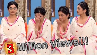 Neha K Mehta aka Anjali Taarak Mehta Huge Cleavage Show in TV Serial
