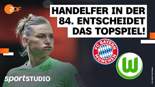 Bayern München – VfL Wolfsburg | Frauen-Bundesliga, 16. Spieltag Saison 2022/23 | sportstudio