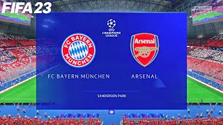 FIFA 23 | Bayern Munchen vs Arsenal - Champions League UCL - PS5 Gameplay