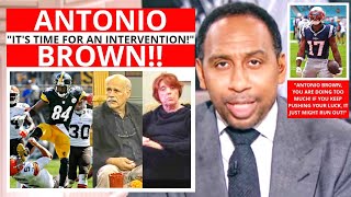Antonio Brown (Free Agent) It's Time For An Intervention! First Take Stephen/Max [Commentary]