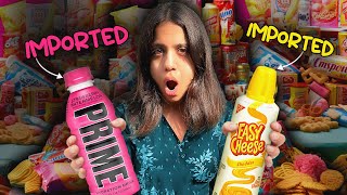 Tasting Rare Snacks And Drinks