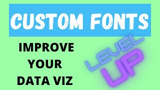 Custom Fonts with Matplotlib (Python)
