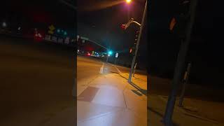 Night ride through Tempe AZ.