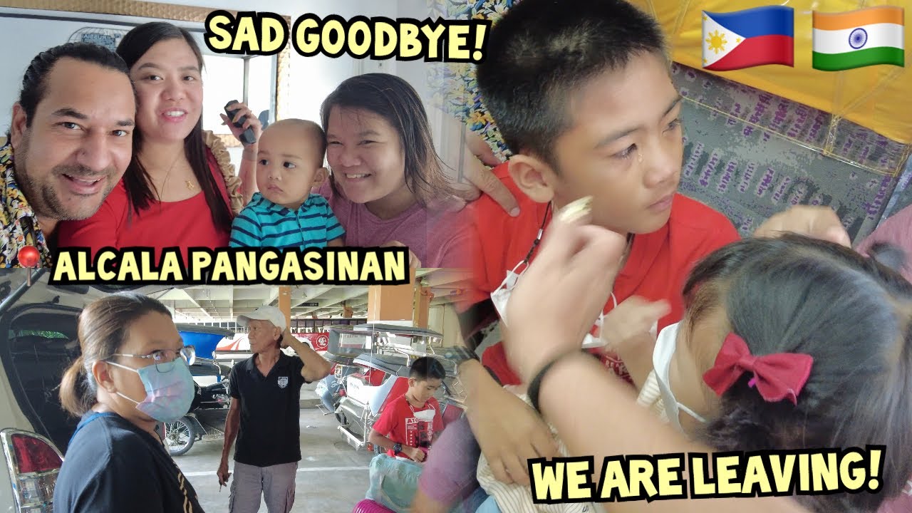 Saying Goodbye To My Filipino Parents! | Someone Cried And Got Very ...