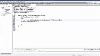 Java Tutorial For Beginners 39 How to Read file using Java