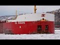 CSL Niagara - Pushing Through the Spring Ice