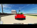 yeni yarış arabasıyla hız yaptı ve onu yakaladım panda ile roblox ultimate driving