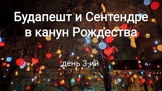 Путешествие в Венгрию, день 3-ий: Будапешт и Сентендре в канун Рождества (смартфон - вертикально)