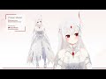 【live2d vtuber showcase】white princess