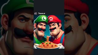 Mario And Luigi Mewing Story 🍷🗿🗿 #funny #ai #chatgpt #aigenerated #mewing