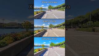 Xiaomi 14 ultra vs iPhone 15 pro max vs Samsung s24 ultra Camera Comparison 📸 #shorts