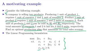 [OR] Lecture 12: Sensitivity Analysis and Dual Simplex Method (1)
