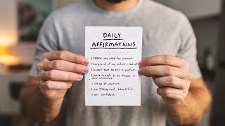 I tried daily affirmations for 7 days.
