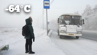 Going to School in the Coldest Town on Earth (−64°C, −84°F) | Yakutsk, Siberia