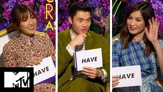 Crazy Rich Asians Cast Play Never Have I Ever | MTV Movies