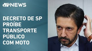 Ricardo Nunes aciona sede da 99 na China contra serviço de mototáxi