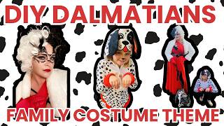 Dalmatians Family Costume Theme | Easy Award Winning Family Costume DIY Idea With Amazon Finds