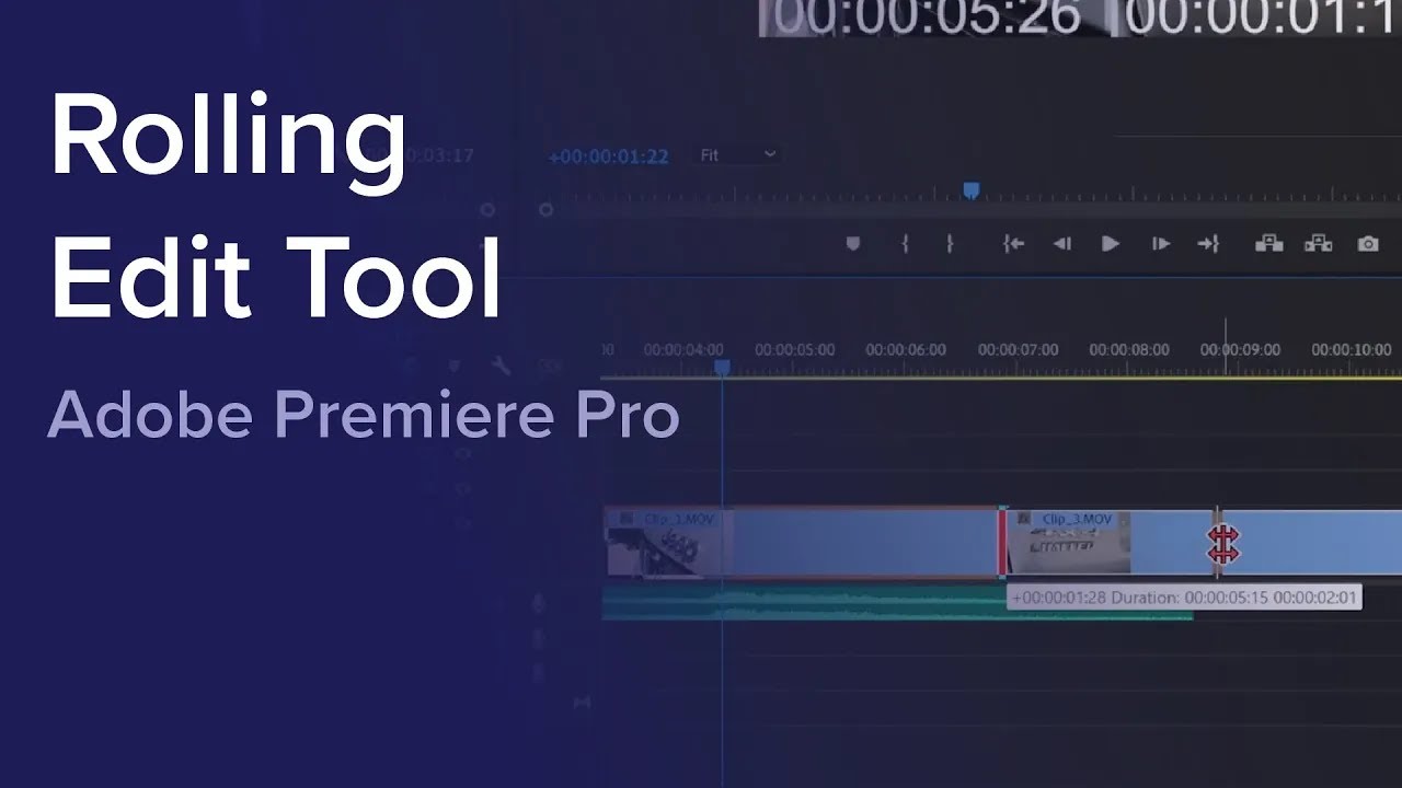 Day 2 Rolling Edit Tool In Adobe Premiere Pro Youtube