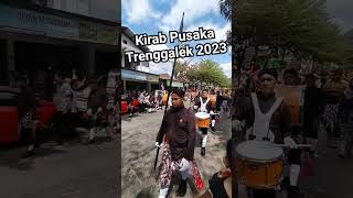 Kirab Pusaka Trenggalek 2023. Hari jadi kota Trenggalek ke-829 Tahun