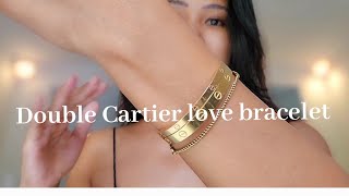 Double Cartier Love bracelet stack, it’s better than love and juc ?