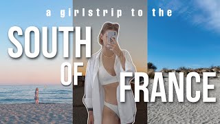 GIRLS TRIP VLOG 🌺 south of france; chill beach days
