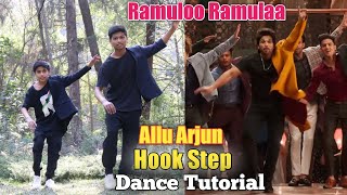 Allu Arjun Hook Step Tutorial - Ramuloo Ramulaa | #AlaVaikunthapurramuloo | Step by Step | Tutorial