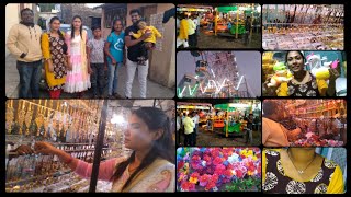 #Vlog with My sister family|ఇదిగో మా బావగారూ|అమ్మవారి జాతర|#Shopping in జాతర|mana inty tip's