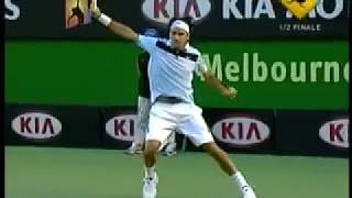 2007 Australian Open 1/2 - Federer vs Roddick