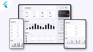 Flutter Responsive Dashboard UI | Flutter Responsive UI (Flutter Web)