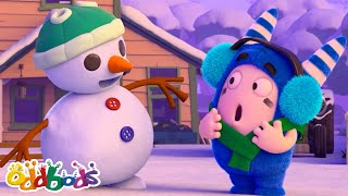 Pogo's Snowman is alive! ☃️❄️| Oddbods | Monster Cartoon for Kids