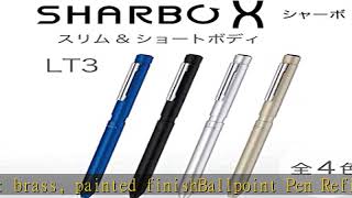 Zebra SB22-S Sharbo X LT3 Multi-Functional Pen, Silver