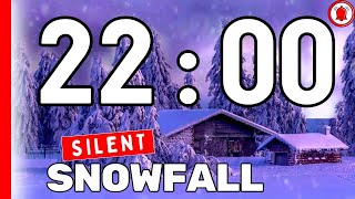 โ 22 minute timer snow (no music with alarm)