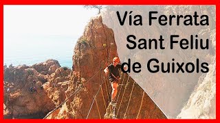 Vía Ferrata Sant Felíu de Guíxols 2021 💥Vía Ferrada Cala del Molí ⭐ lo que NECESITAS SABER si vas