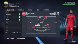 Efa premium Dragons rouges vs 11 imposteur