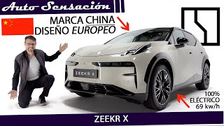 Presentación Zeekr X 2023 . Marca china diseñada para el gusto Europeo.