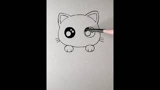Como dibujar un gato facil