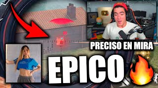 ME QUEDE IMPRESIONADO AL VER A ESTA JUGADORA DE FREE FIRE USAR PRECISO EN MIRA *epico* | TheDonato